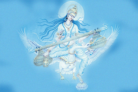 Goddess Saraswati