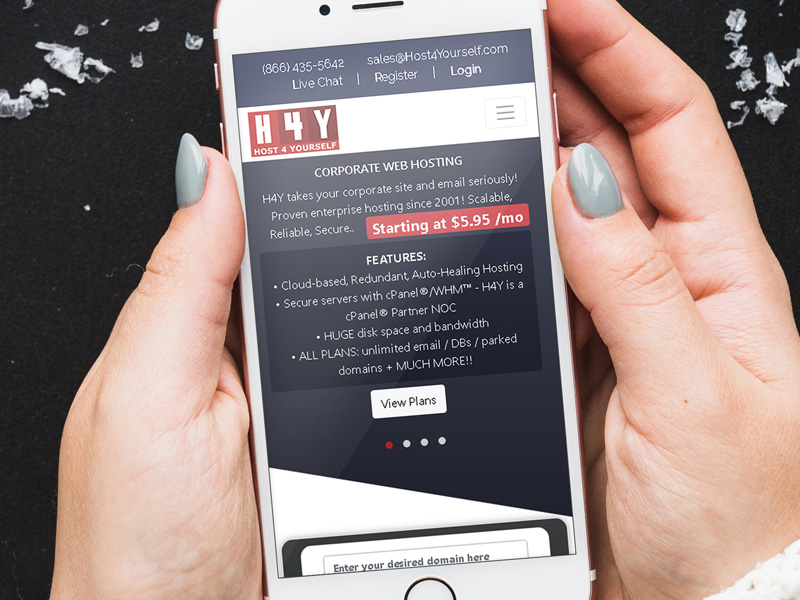 H4Y : Website Design