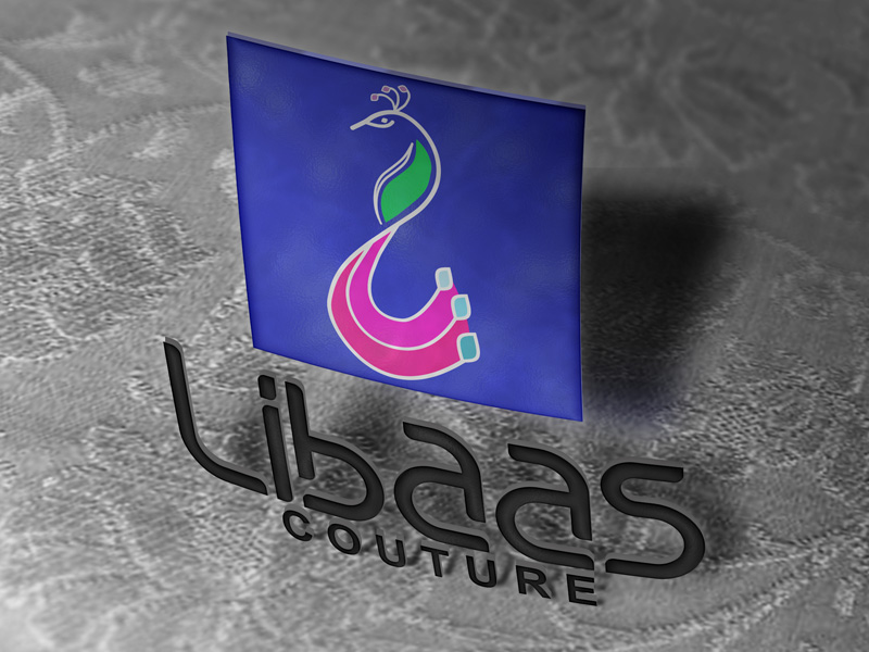 Libaas Couture : Logo Branding